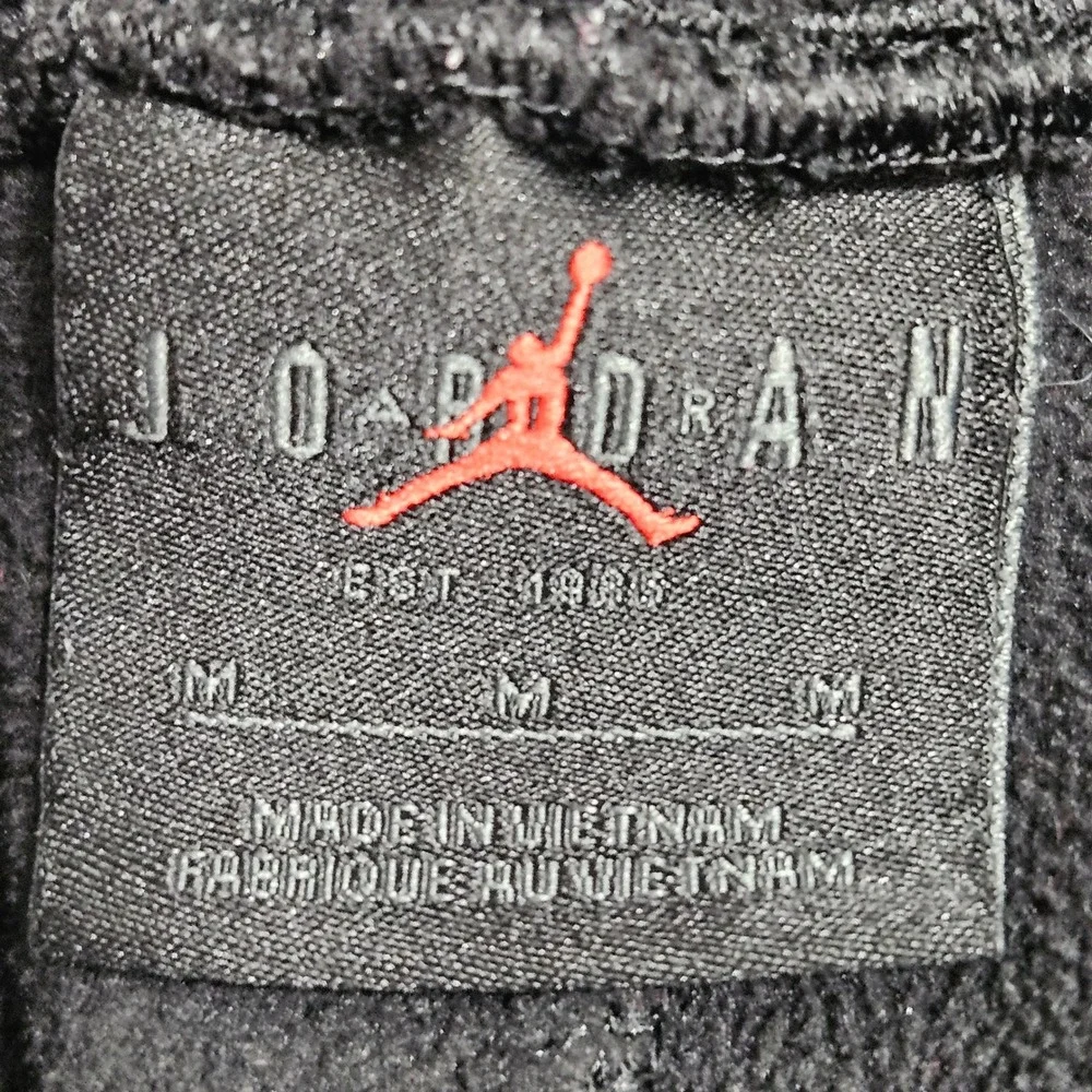 Jordan Flight Fleece Sweatpants Medium Black FD7531-010 Joggers